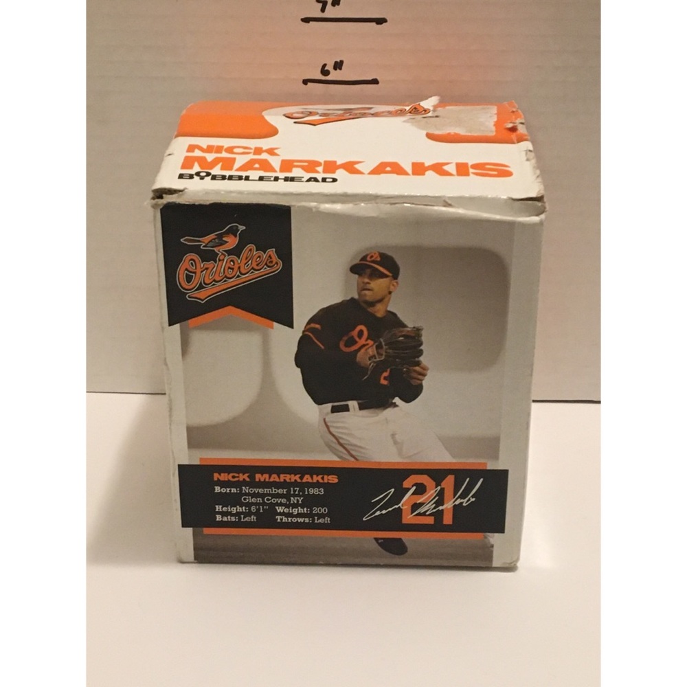 Baltimore orioles nick markakis bobblehead SGA rare HTF